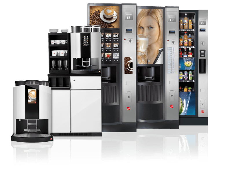 Verpflegungsautomaten, Kaffeeautomaten, Getränkeautomaten